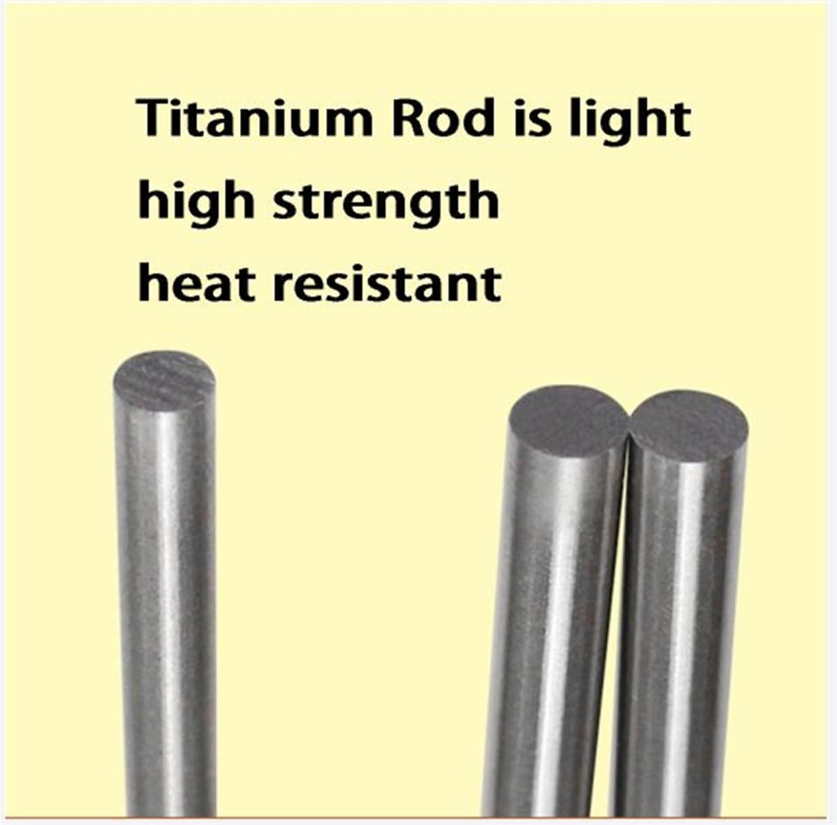 Amazon.com: YTSMZX Titanium Round Bar Ti Metal Rod TC4