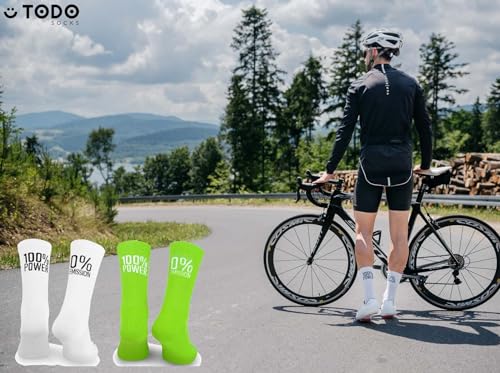Image of TODO PRO Cycling Socks - Breathable Bike Socks for Men and Women
