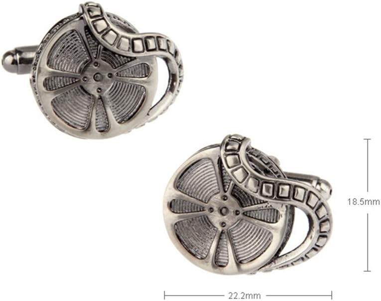 Movie Film Reel Cufflinks