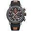 Black IP Case Black Dial Orange Numbers