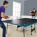 MD Sports Official Size Table Tennis Table, Black/Blue