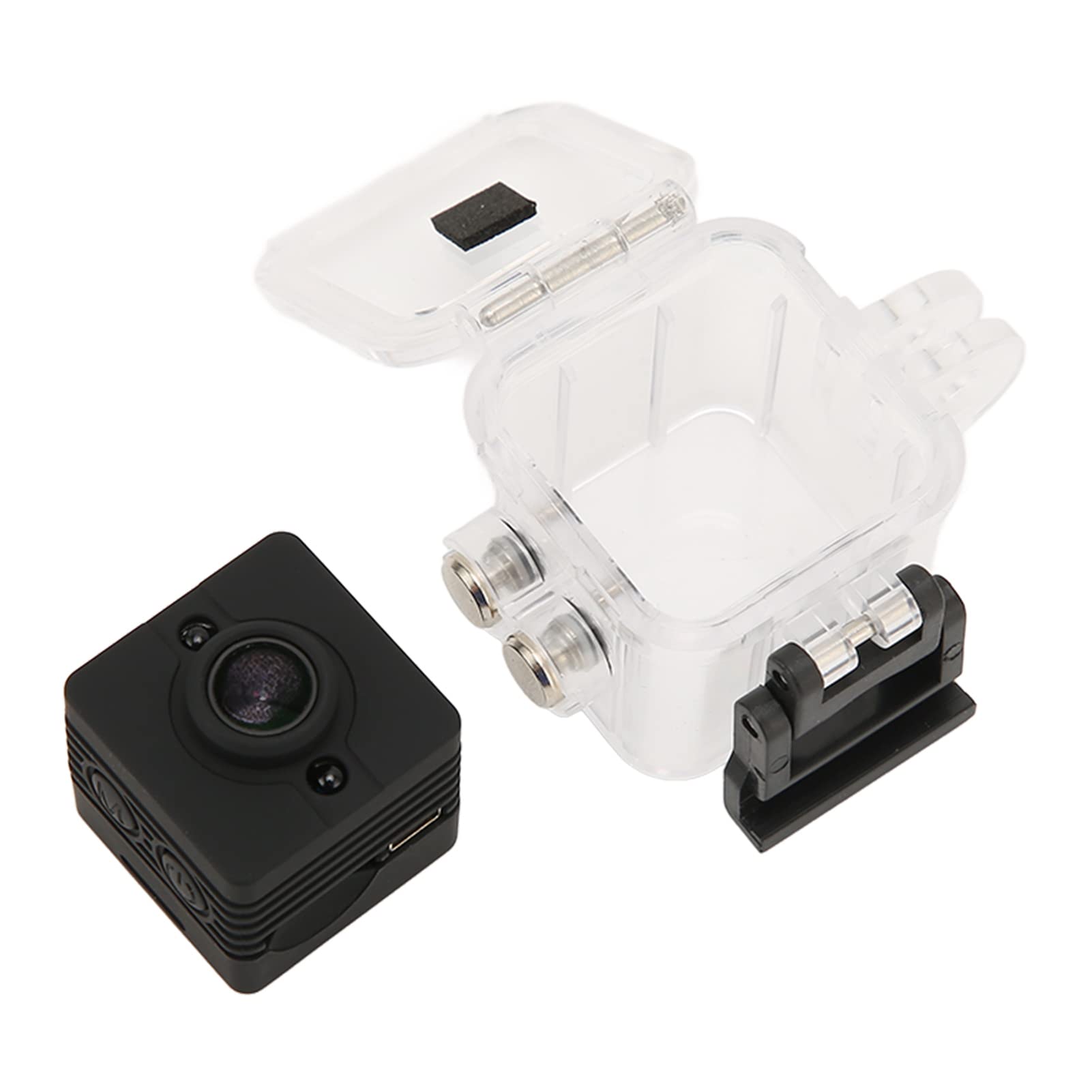 VBESTLIFE Action Camera, 1080P 12MP 32ft Fotocamera Subacquea Impermeabile, Videocamera Subacquea Sportiva, WiFi Fotocamera Sportiva Subacquea DV Camera, 155 Gradi Night Vision Lens, per Nuoto Surf