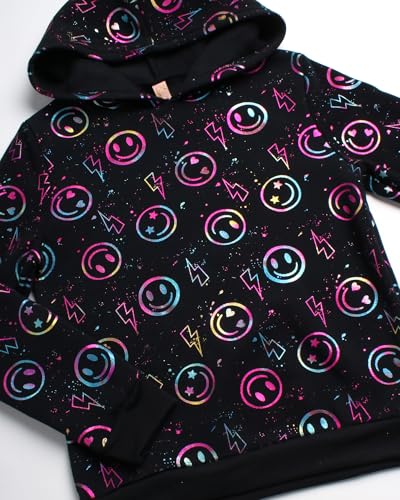 Dreamstar Girls' Activewear Set - 4 Piece Cozy Fleece Hoodie, Short Sleeve T-shirt and Jogger Pants Set for Girls (7-16)3