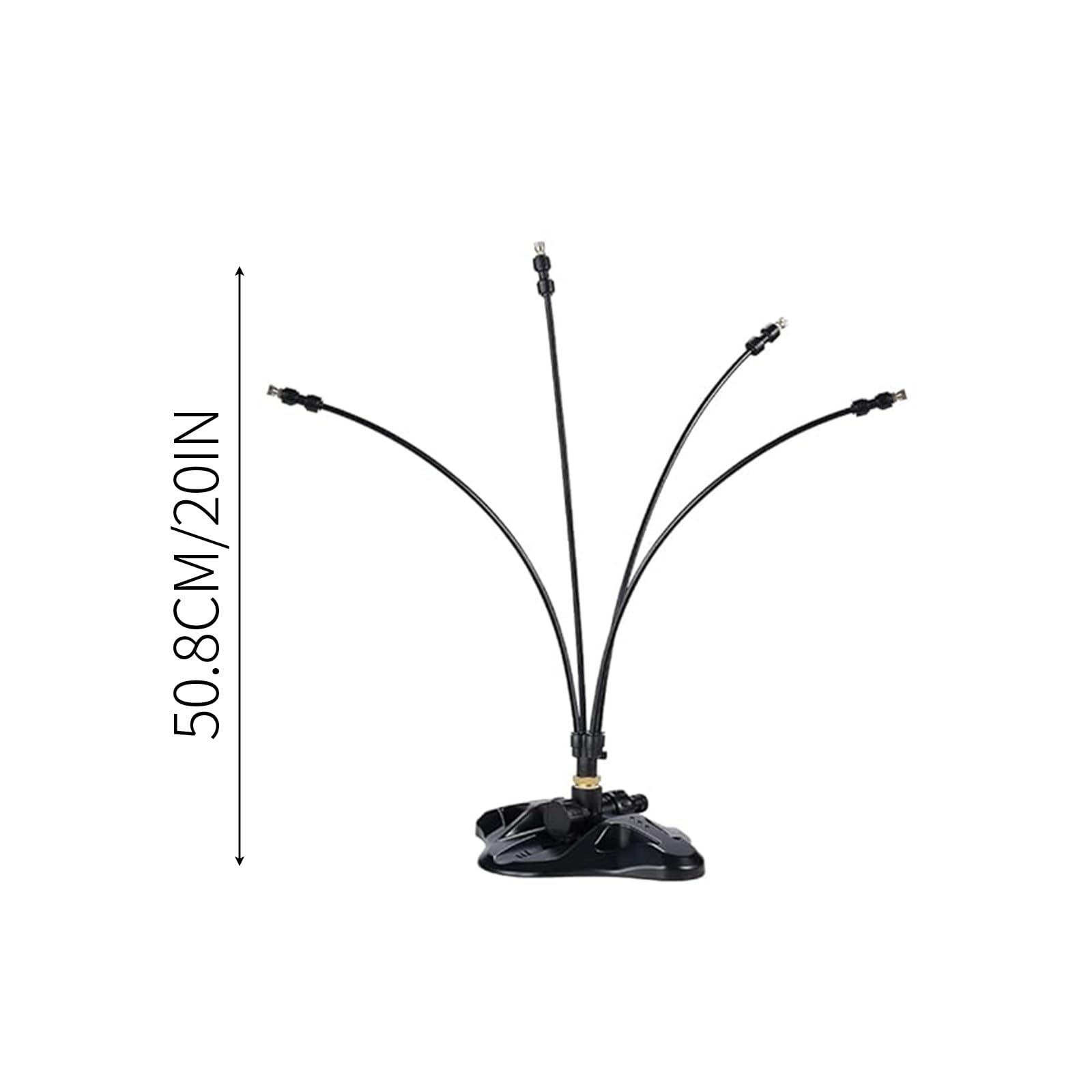 Standing Spray Mist Cooling, Standing Misters for Outside Patio, Stand Misting System for Cool Outdoor, Adjustable Height, Portable Water Misters for Mist Playing, Patio Cool, Backyard, Porch