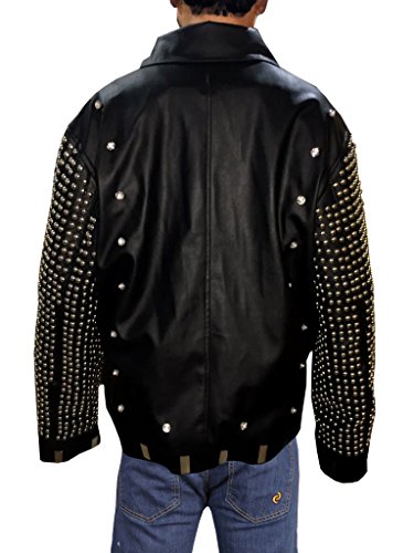 ABz Leathers Chris Jericho Light Up Leather Jacket (2XL-Person With Chest 49-50, Black)4