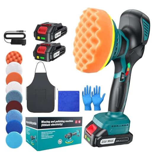 Cordless 6 Inch Car Buffer Polisher