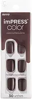 Kiss - Unhas Autoc Impress Color Pq Kimc017B Try Gray