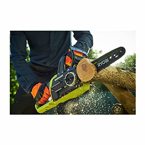 Pack RYOBI Tronçonneuse 18V One+ OCS1830-1 batterie 5.0Ah - 1 chargeur 2.0Ah RC18120-150 - chaine 30cm RAC227