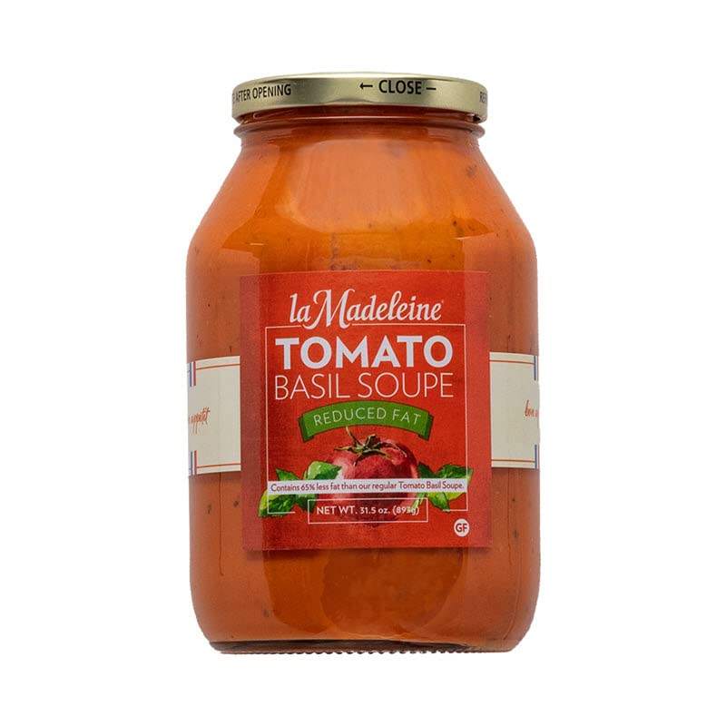 La Madeleine la Madeleine Reduced Fat Tomato Basil Soup (31.5 oz), Gluten Free