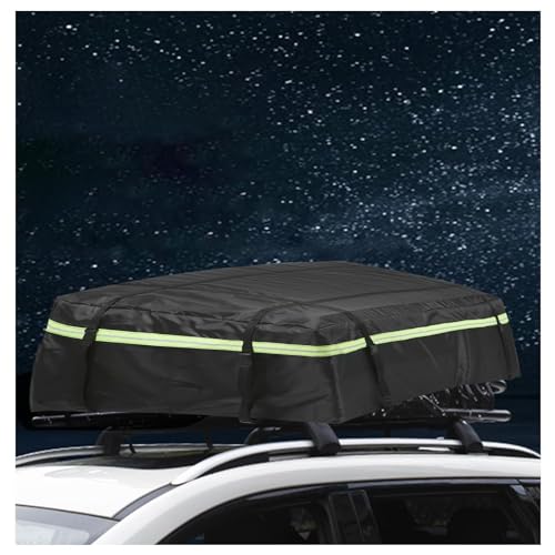 Car Roof Bag With Night Reflective Strip - Universal Luggage Storage Cube for Travel and Camping - Image 7