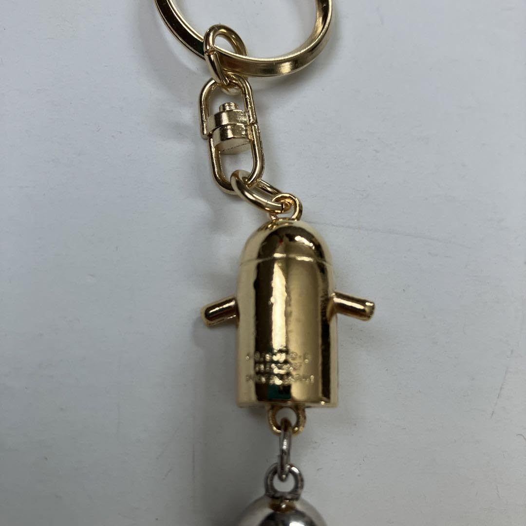 Amazon.co.jp: 銀魂 ジャスタウェイ 金銀銅3連キーホルダー : ホビー