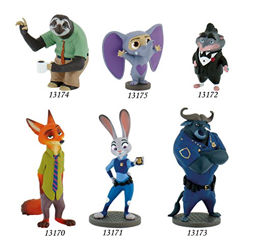 Bullyland Zootopia / Zootrópolis Minifigura Judy Hopps 8 cm