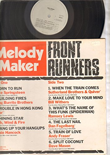 MELODY MAKER FRONT RUNNERS - MELODY MAKER FRONT RUNNERS LP - LP vinyl