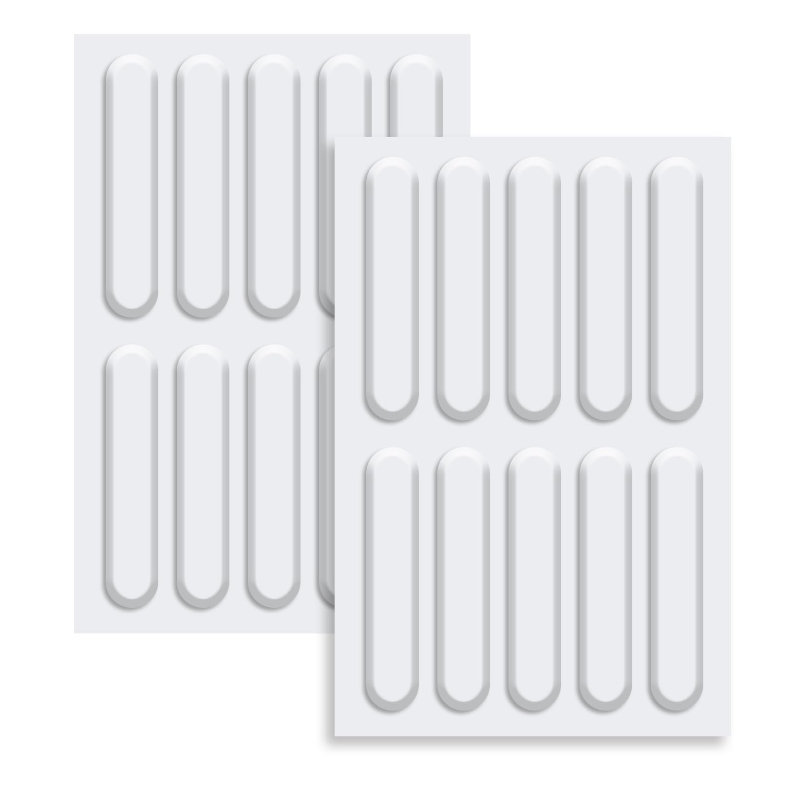 Almohadillas Amortiguadoras Autoadhivas, Tope De Puerta De Silicona Suave, Parachoqu De Armario, Protector De Pared, Almohadilla Antichoque Para Muebl Y Refrigerador, 6 Piezas - AliExprs