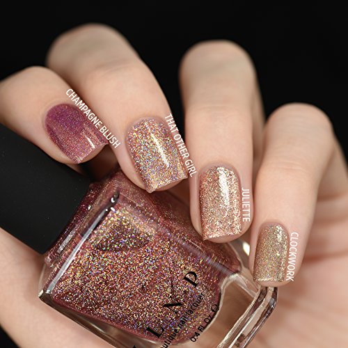 Image of ILNP That Other Girl - Rose Gold Ultra Holographic Nail Polish