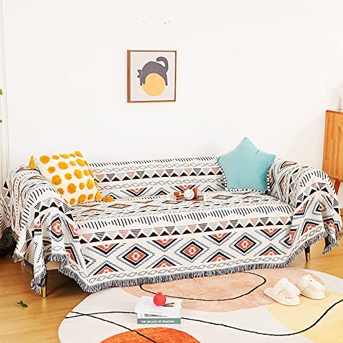 Image of Lqprom Aztec Southwestern Throw Blanket,Native American Cover 71 inchx91 inch