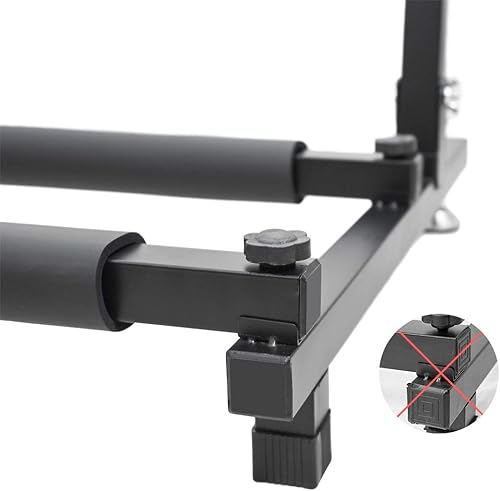 Miniatura 4 de Soporte de bajo para múltiples guitarras con soporte plegable (5 espacios)