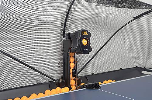 DOMINTY 50W S6-PRO Table Tennis Robot Automatic Ping-Pong Ball Machine Practice Training Recycle Net Updated