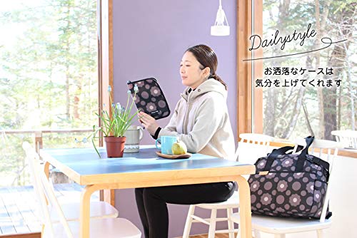 HannaHula(ハンナフラ)ペット健康手帳ケースマルチケースLサイズジラフブラック