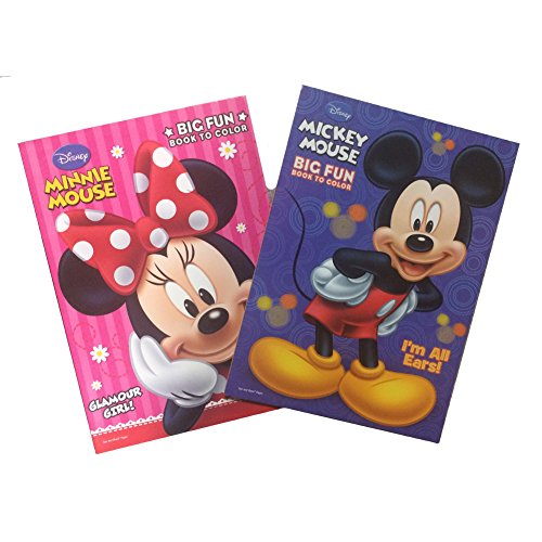U.P.D. INC Mickey Mouse Clubhouse Big Fun Coloring Book - 10.75 x 7.5 inches, 48 Pages