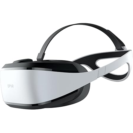 DPVR E3C Virtual Reality Headset, Black Hard Strap VR Set for Business of Egg Seats Headset, VR Simulator Riders, VR Moto and and VR Flying, VR Headsets Hardband Not for Personal User and VR Gmes