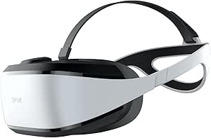 DPVR E3C Virtual Reality Headset, Black Hard Strap VR Set for Business of Egg Seats Headset, VR Simulator Riders, VR Moto and and VR Flying, VR Headsets Hardband Not for Personal User and VR Gmes