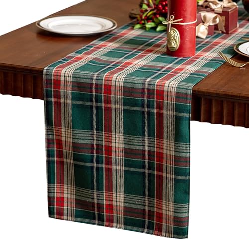 Chemin de table rouge de Noël pour créer des souvenirs magiques - 4