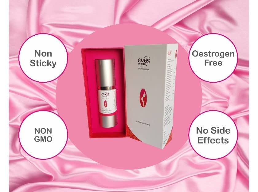 Eves Choice Intimate Cream Vaginal Moisturizer for Dryness, Itching