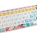 SANFORIN Keyboard Skin for Acer Chromebook Spin 11 311 CP311 511 512/Chromebook Premium R11 CB5-132T CB3-131/Chromebook R 13 CB5-312T/Chromebook 14 CP5-471/Chromebook 15 CB3-532 C910, Little Flower