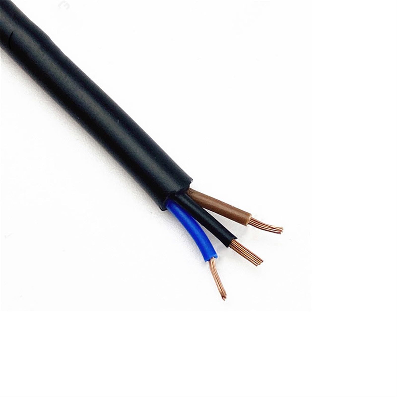 Elastyczny kabel, elektryczny kabel elastyczny, 2-pinowy przewód elektryczny 3-żyłowy 4-żyłowy kabel elektryczny z osłoną miedzianą 26AWG 25AWG 24AWG 26 AWG Złącze kabla Krosno(20meter 25 AWG 0.184mm2