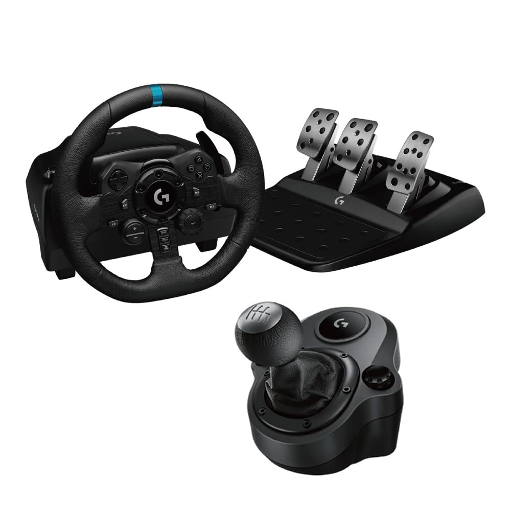 Amazon | Logitech ロジテック G923 + G Shifter 2点セット ハンドル 