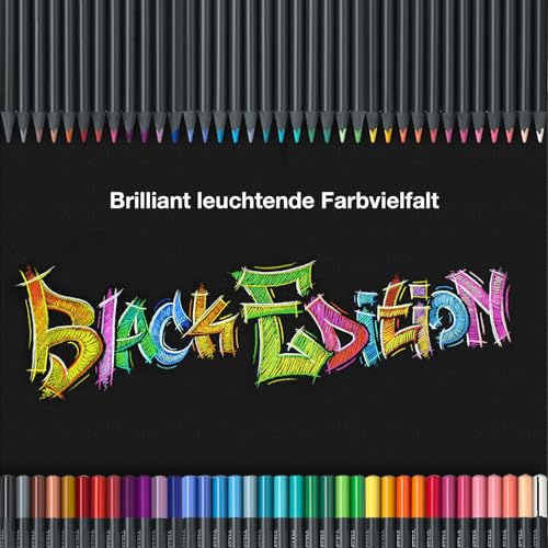 Image of Faber-Castell Black Edition Skin Tone Colored Pencils, 12 Count