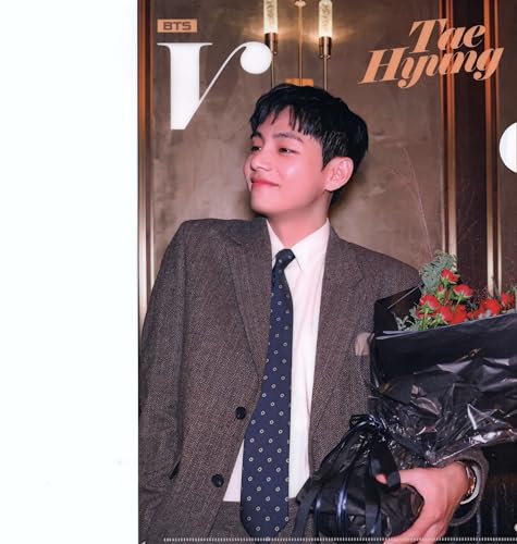 防弾少年団 V テテ グッズ「 グラフィック クリアファイル 」A4サイズ (テテ Ver.2)