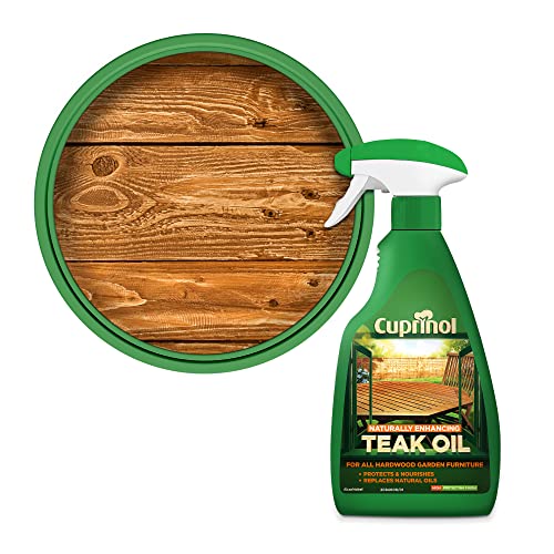 Cuprinol Teak Oil Exterior Woodcare, Clear, 5ml