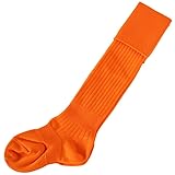 [SchooLog スクログ] サッカー ソックス 靴下 ハイソックス キッズ ジュニア 男子 女子 サポート 日本製 15：オレンジ 25-27cm scl320