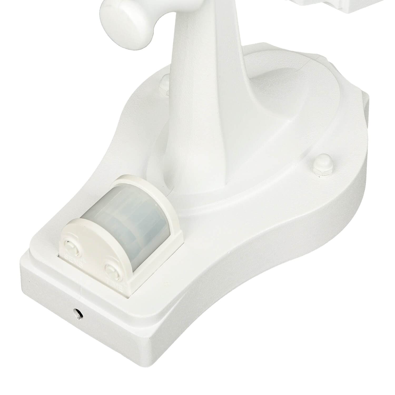 Easylight Lanterna da esterno Lyon con sensore di movimento stile rustico classico in bianco E27 H: 42 cm ideale per terrazzo, giardino, cortile e vialetto