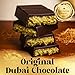 Ceres Gourmet Dubai Chocolate Bar Pistachio 3.5 Oz, Dark Chocolate Knafeh, Perfectly Portioned Packaging Dubai Chocolate, Premium Kunafa Chocolate Bars (3.5 Oz, Dark Chocolate)