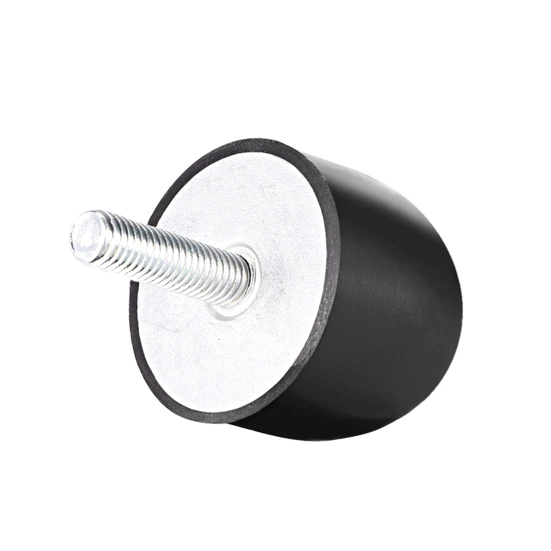 40x40mm Conical Rubber Mount Vibration Isolators Shock Absorber with M8 x 28mm Threaded Studs to