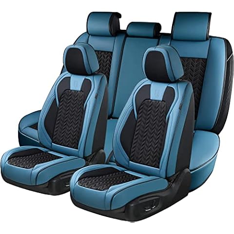 Coverado Fundas de Asiento de Coche de Piel sintética Transpirable Cover