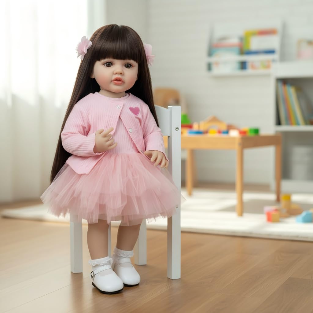 Amazon | ピンキーリボーン ラブリー 22インチ 55cm リボーン ベビー