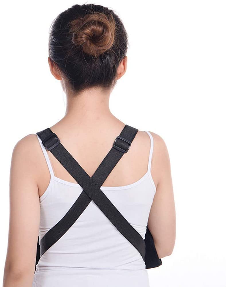 Cabestrillo para Brazo, Ligero, Transpirable, Ajustable, Soporte para Manguito Rotador De Hombro, Cabestrillo Diseñado Ergonómicamente para Huesos Fracturados Rotos