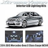 Xtremevision Interior LED for Mercedes-Benz C Class Coupe W204 2011-2013 (9 Pieces) Cool White...