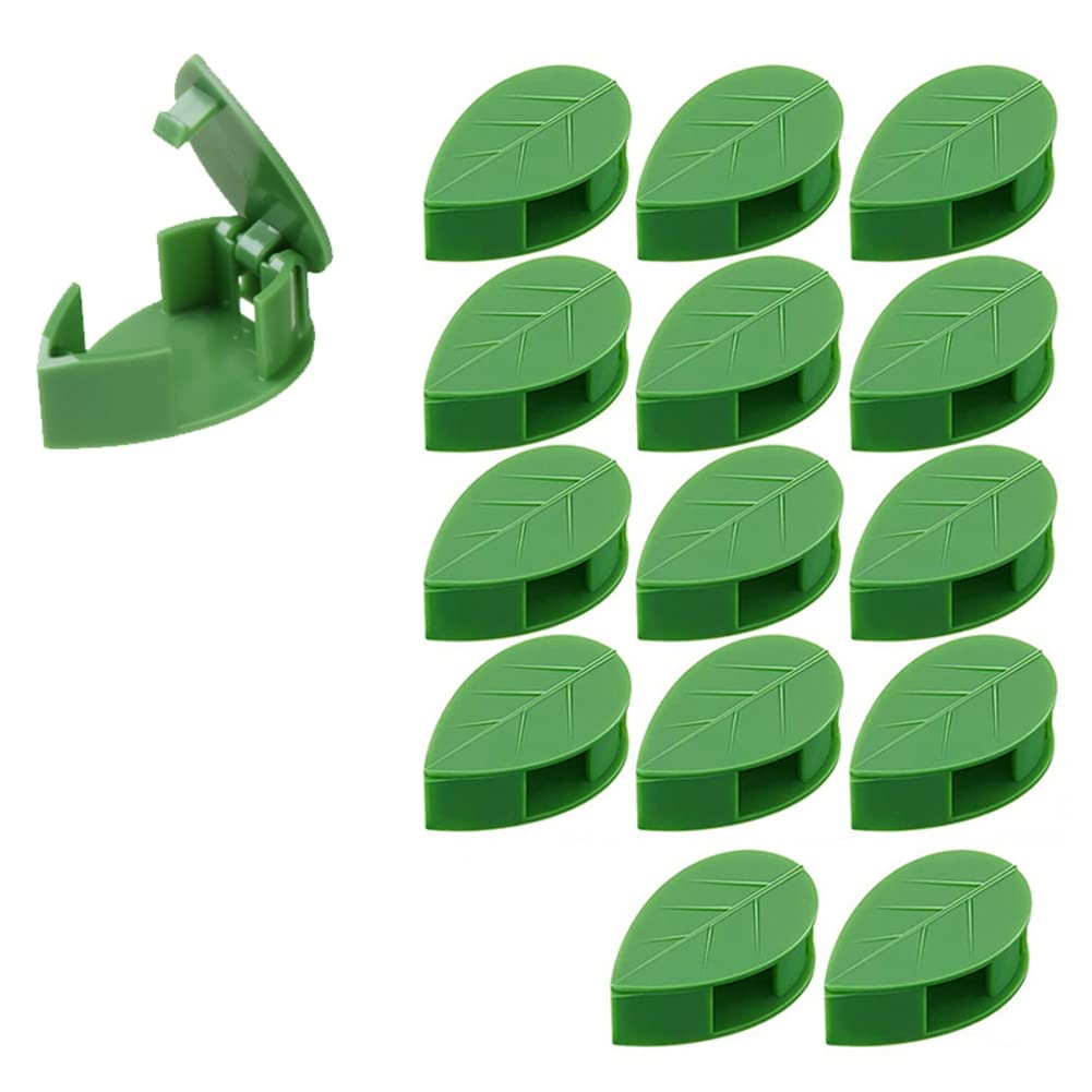 CTRLZS 100PCS Plant Climbing Wall Fixture Rattan Vine Bracket Fixed Buckle Leaf Clips Traction Holder for Plants