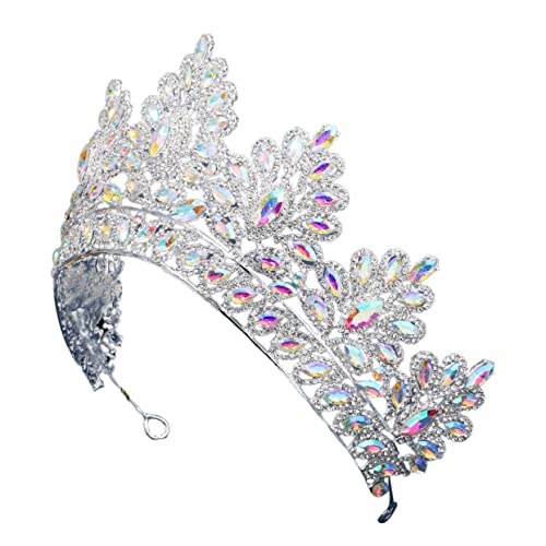 Couronne de mariée strass Healvian scintillante : accessoire de coiffure délicat et anti-glisse