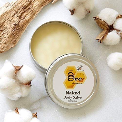 Natural Beeswax Body Salve (Unscented) 3oz - Little Bee of CT, A Martha Stewart American Made Maker