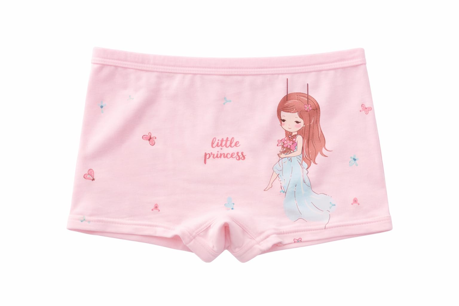 heartbury Cute and Colorful Breathable 100% Organic Cotton Antibacterial Panties for Girls/Underwear/Briefs 1