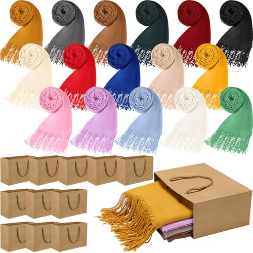 Tivi Tovo 16 Set Women's Scarves Shawls Bulk Winter Warm