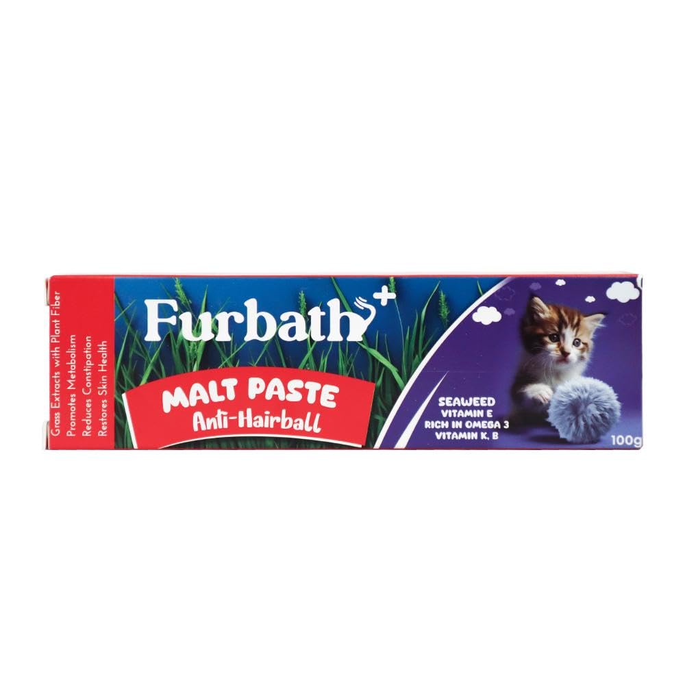 Furbath Malt Paste Anti Hairball for Cats - 100g