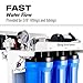 iSpring RCB3P Tankless Reverse Osmosis RO Water Filtration System, 300 GPD RO System, Reduces TDS, 1.5:1 Pure to Drain, Booster Pump & Pressure Gauge for Residential & Light Commercial Use