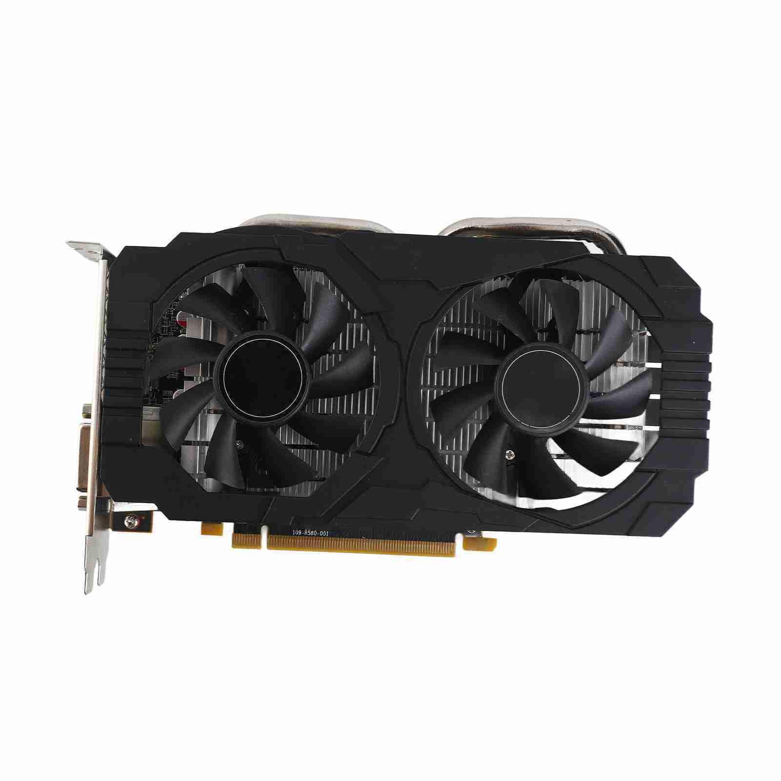 aqxreight Karta graficzna RX 580 8 GB GDDR5 256bit obsługa 8K 2 wentylatory chłodzące 16 PCI Express 3.0 karta graficzna do gier do domowego biura 8 GB pamięci GDDR5: karta graficzna Th RX 580 8 GB